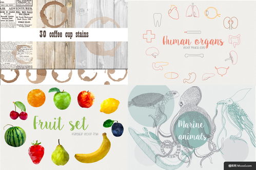 PNG免抠设计素材 平面与广告设计的高效助力